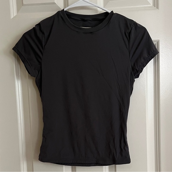 Sleek Gray Women's Muscle Tee - Picture 1 of 3